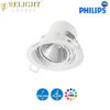 đèn downlight chiếu điểm philips pomeron