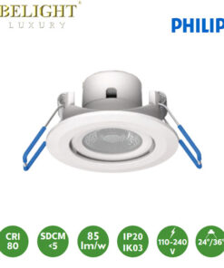 đèn âm trần chiếu điểm philips spot rs100b