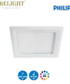 đèn downlight âm trần philips marcasite vuông