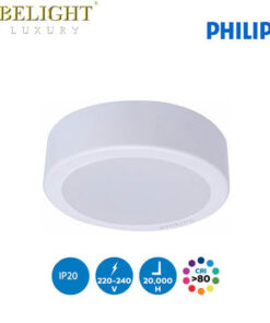 đèn led downlight đèn âm trần lắp nổi philips dn027c