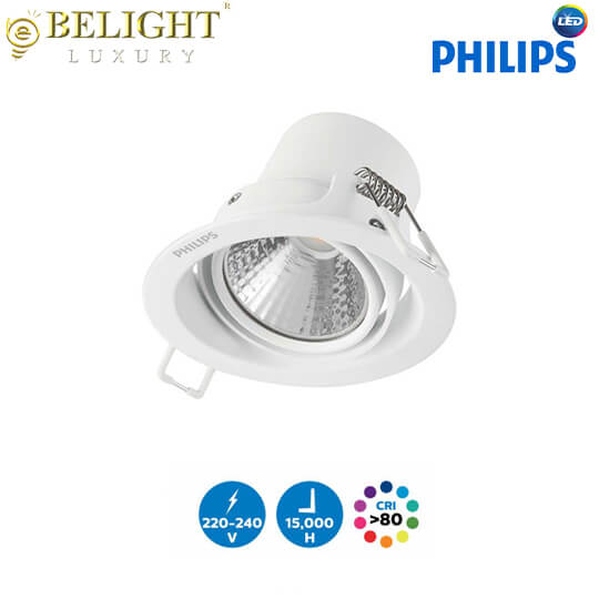 ĐÈN DOWNLIGHT CHIẾU ĐIỂM POMERON PHILIPS đèn downlight chiếu điểm philips pomeron