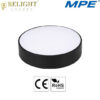 ĐÈN DOWNLIGHT NỔI TRÀN VIỀN ĐEN TRÒN MPE SRDLB