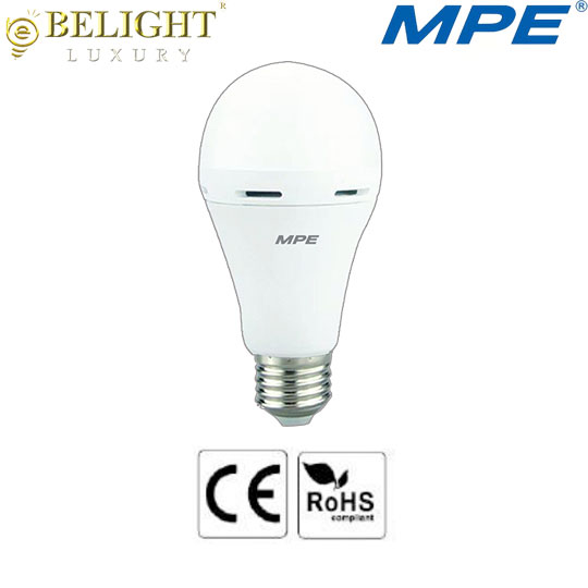 ĐÈN LED BULB TÍCH ĐIỆN MPE đèn led bulb tích điện