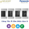 CÔNG TẮC Ổ CẮM ĐIỆN GEN X PANASONIC